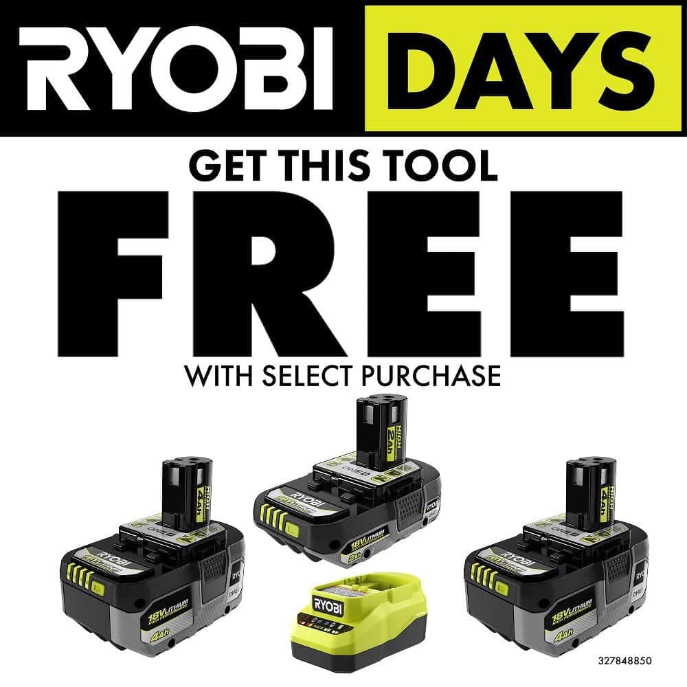 RYOBI ONE+ 18V HP Brushless Cordless Hybrid 9 in. WHISPER SERIES Oscillating Fan (2)