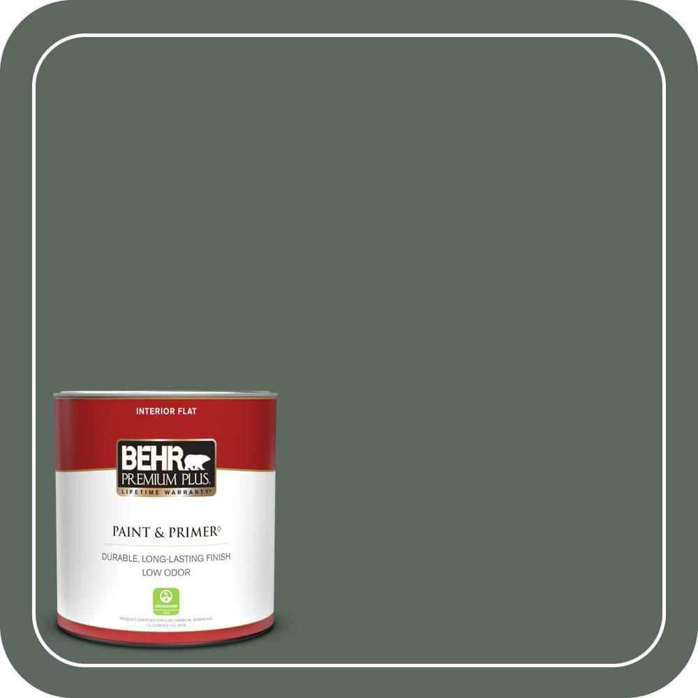 BEHR PREMIUM PLUS #N420-6 Pine Mountain Interior/Exterior Paint & Primer Color Sample