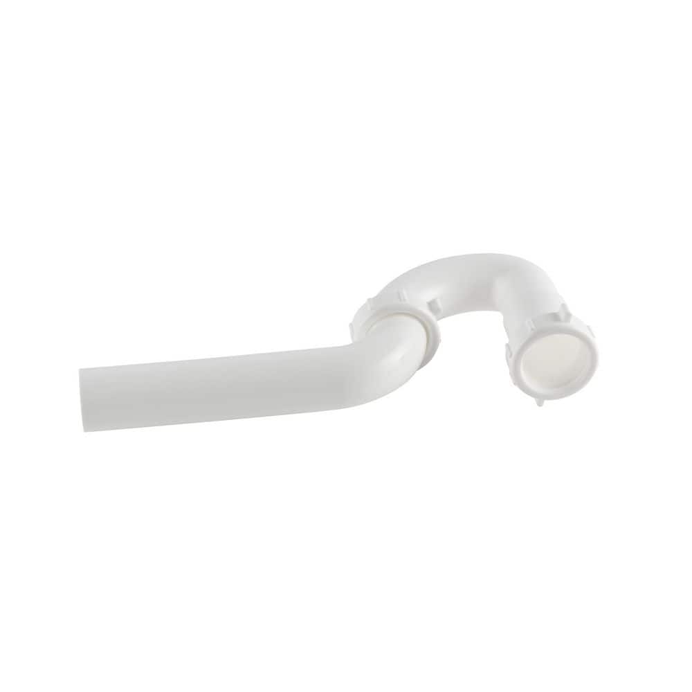 Everbilt 1-1/2 in. White Plastic Sink Drain P- Trap (4)