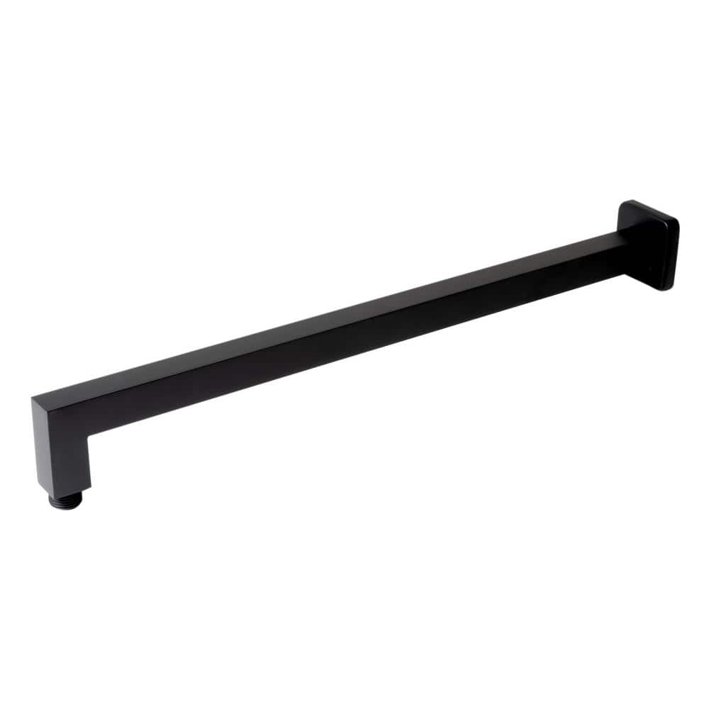 ALFI BRAND 20 in. Wall Mount Shower Arm in Black Matte (1)