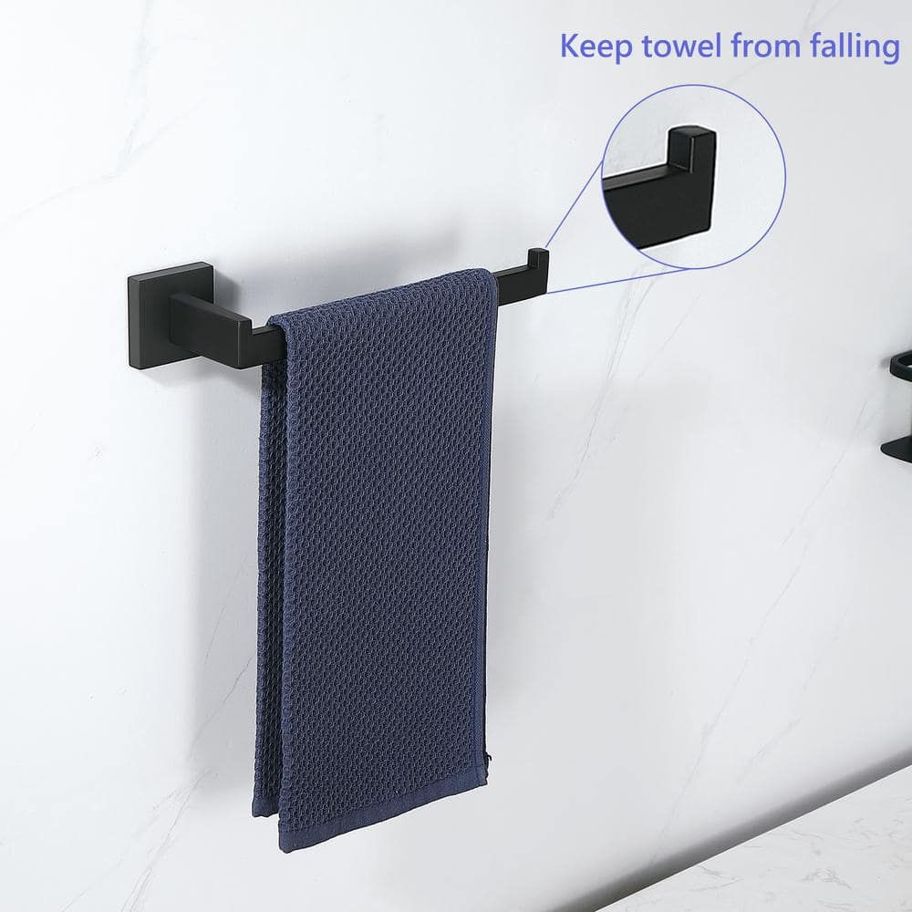 ATKING Bathroom Wall Mounted Towel Bar Stainless Steel Hand Towel Bar Rustproof Towel Holder (2)