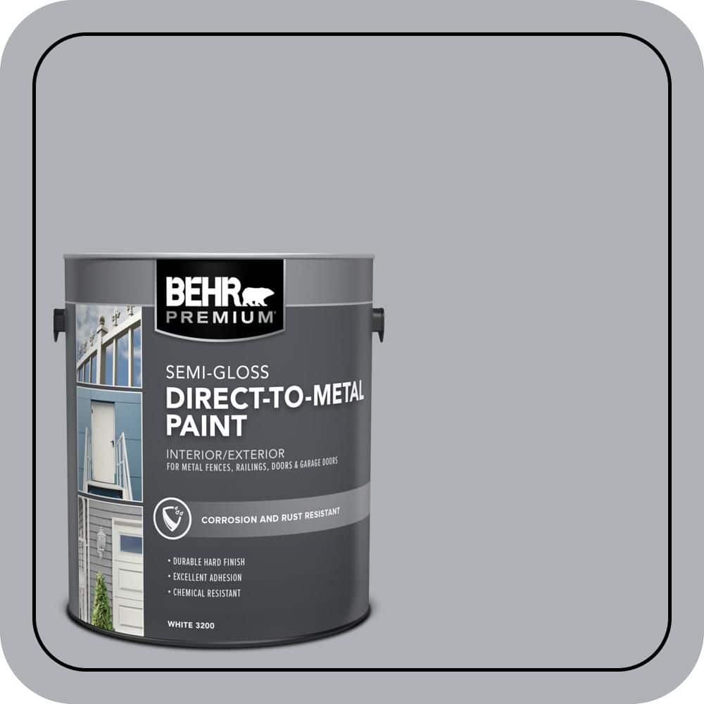 BEHR PREMIUM 1 gal. #N510-3 Stargazer Semi-Gloss Direct to Metal Interior/Exterior Paint
