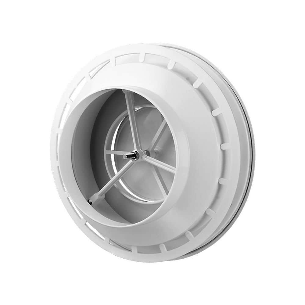 VENTS-US 6 in. Round Plastic Ceiling Air Vent Cover Diffuser (2)