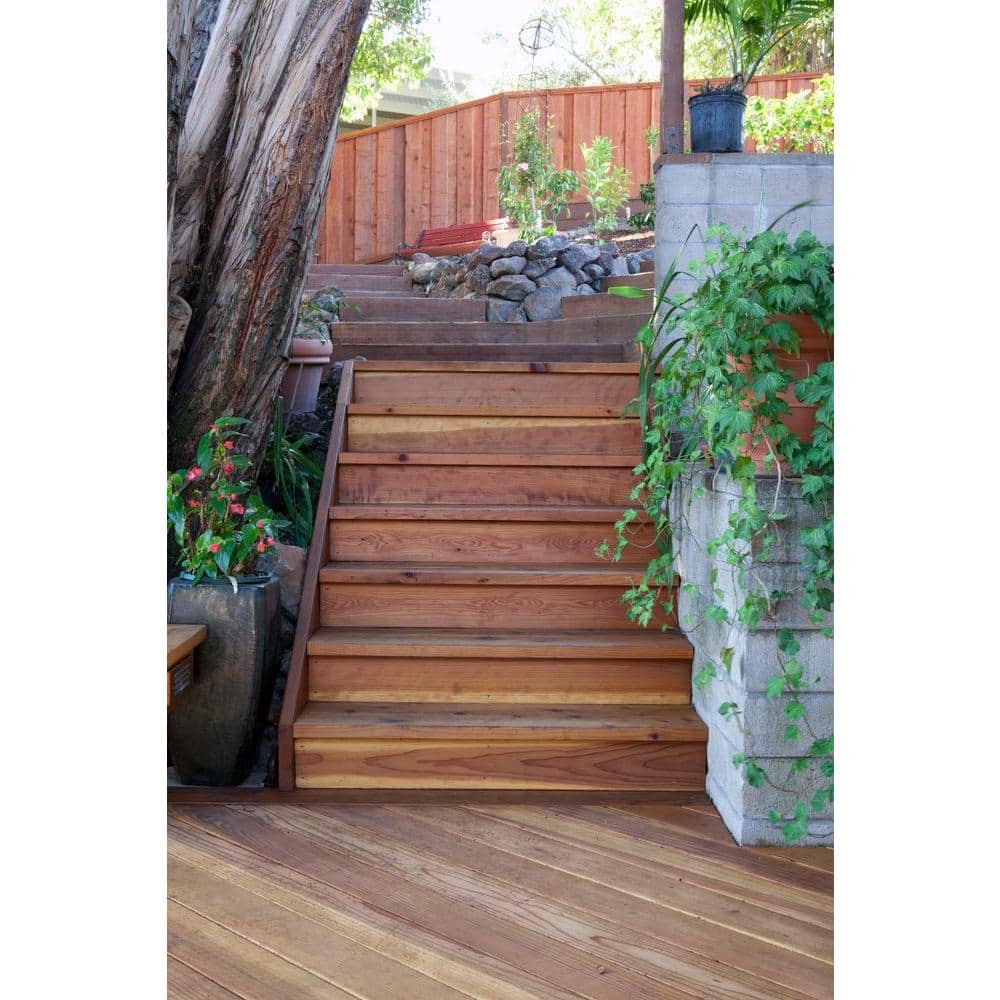 Mendocino Forest Products 2 in. x 6 in. x 12 ft. Construction Common Redwood Lumber (4)