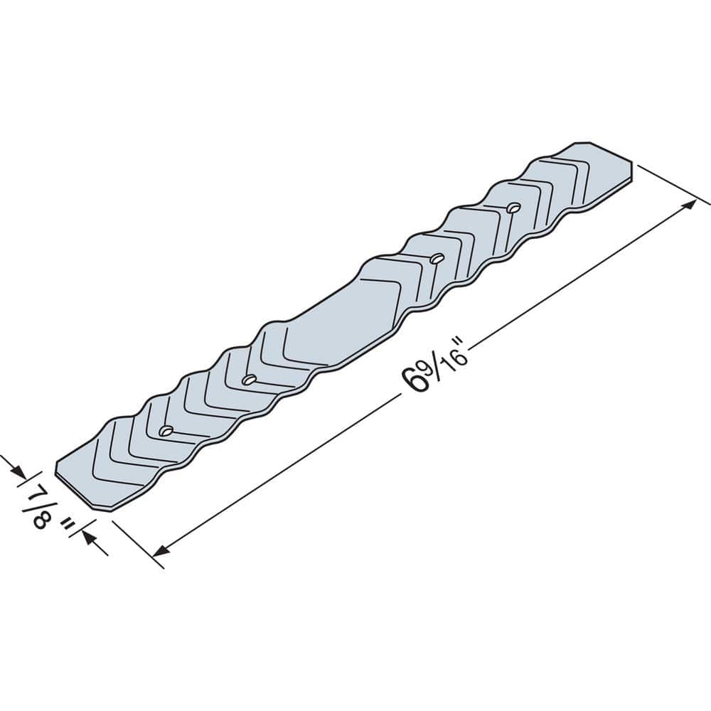 Simpson Strong-Tie BT 22-Gauge Galvanized Brick Tie (100-Qty) (3)