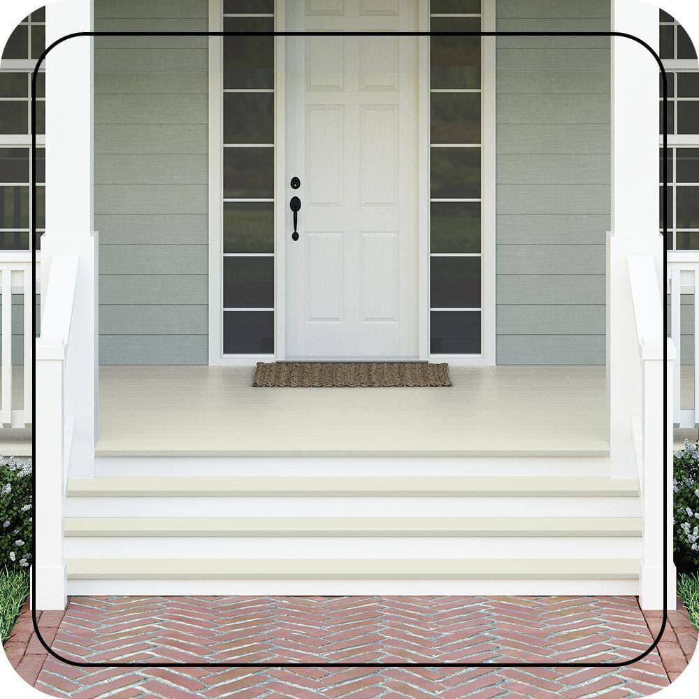 BEHR PREMIUM #BWC-18 Textured Low-Lustre Enamel Interior/Exterior Porch and Patio Anti-Slip Floor Paint (2)