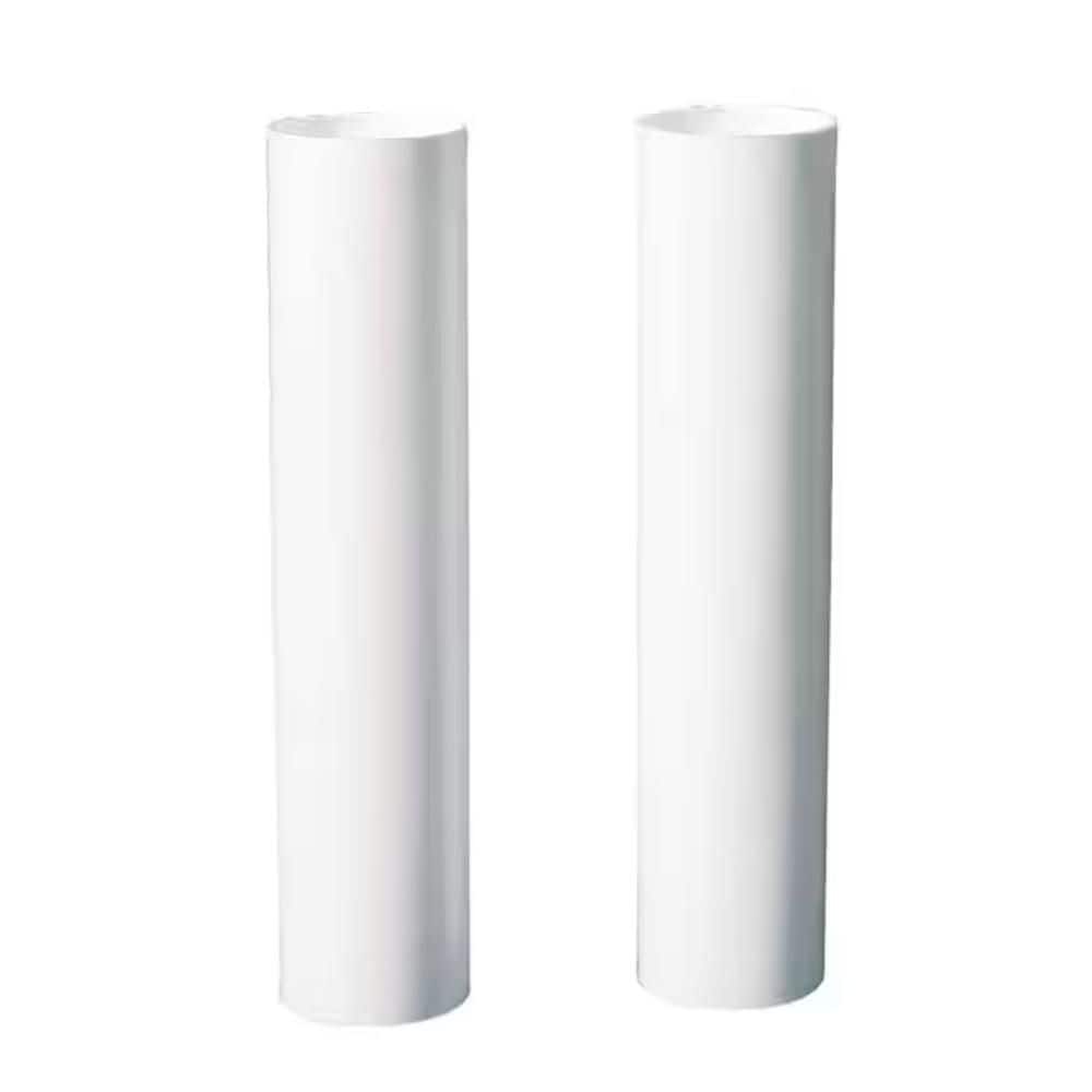 Bel Air Lighting 4 in. White Candelabra Base Candle Socket Covers (2-Pack) (2)