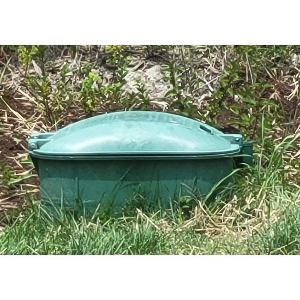 Dekorra 32 in. x 27 in. x 21 in. Medium Rock Cover for Concealing Buried Propane Tank Covers and Irrigation Manifolds in Tan (3)