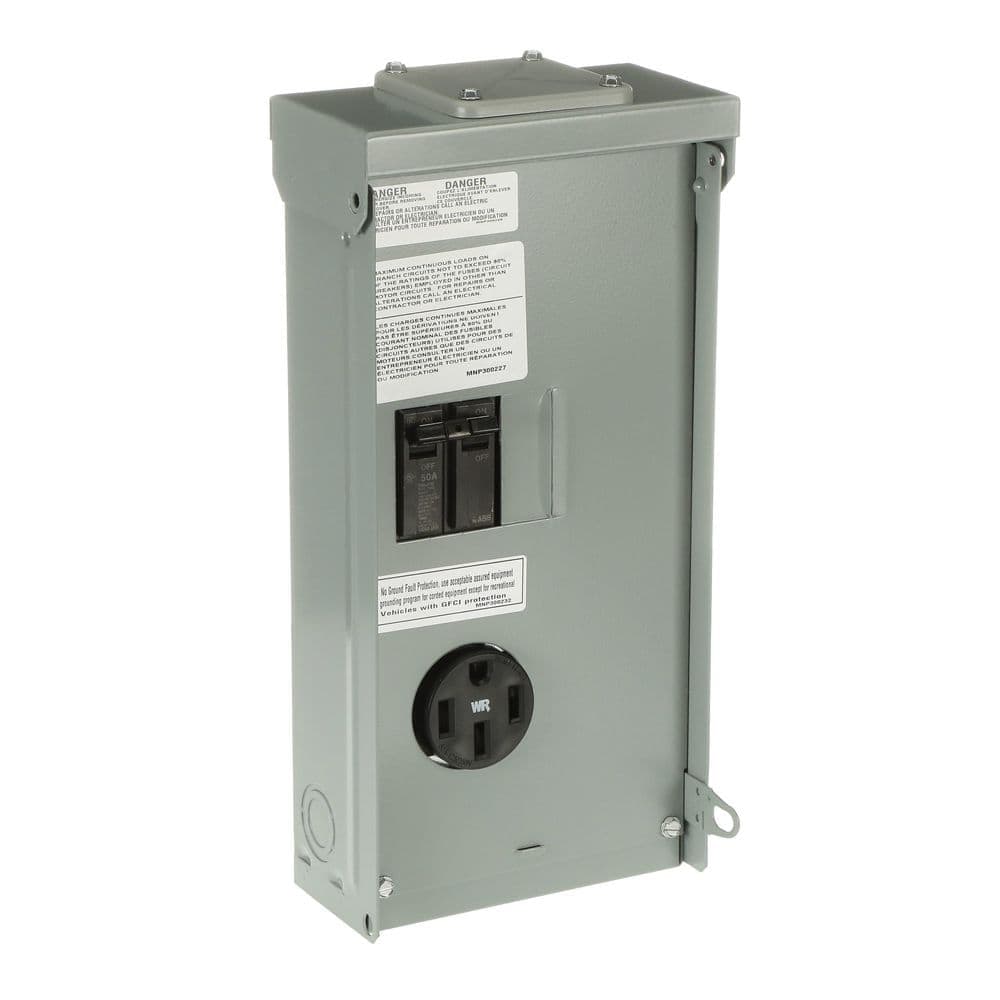 Midwest Electric Products 70 Amp 3-Space 6-Circuit Temporary Power Outlet (U054CPP) (2)