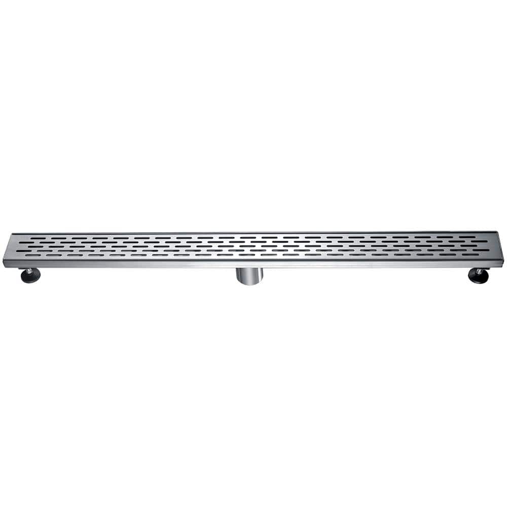 ALFI BRAND 36 in. Linear Shower Drain in Brushed Stainless Steel (2)