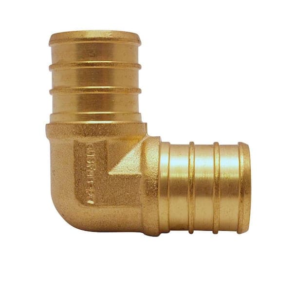 Apollo 3/4 in. Brass PEX-B Barb 90-Degree Elbow (2)
