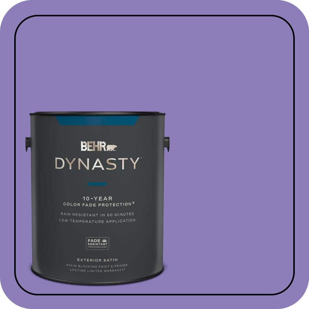 BEHR DYNASTY 1 gal. #P560-5 Unimaginable Satin Enamel Exterior Stain-Blocking Paint & Primer
