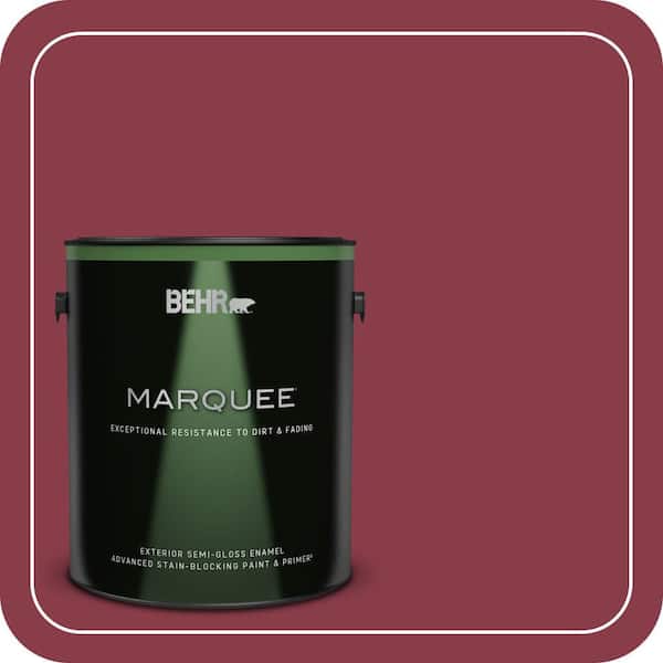 BEHR PREMIUM PLUS #130D-7 Cranapple Enamel Low Odor & Primer (3)