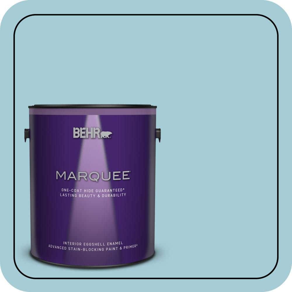 BEHR MARQUEE 1 gal. #S460-2 Drip Eggshell Enamel Interior Paint & Primer