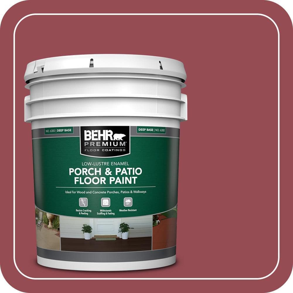 BEHR PREMIUM #PPU1-11 Low-Lustre Enamel Interior/Exterior Porch and Patio Floor Paint (1)