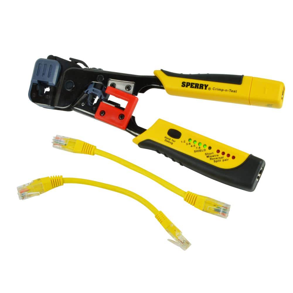 Gardner Bender Crimp-n-Test RJ45 Crimper and Tester (3)