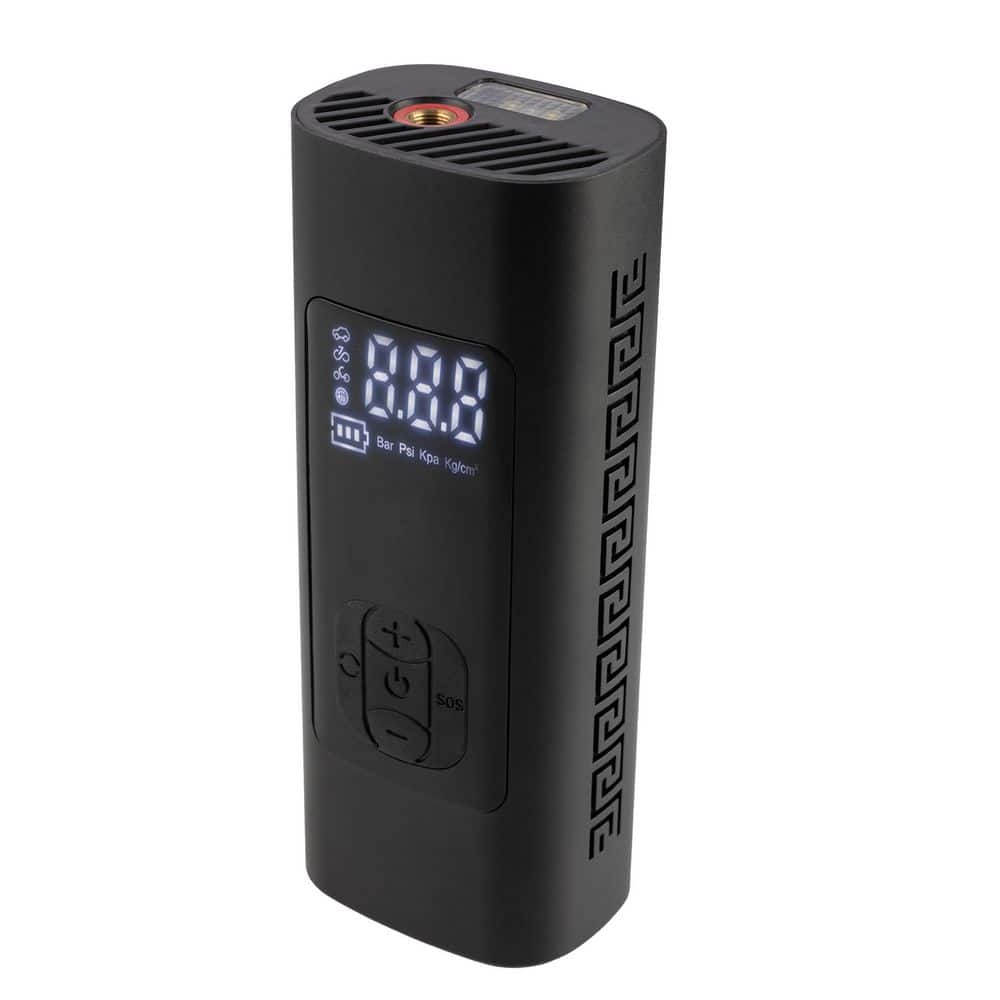 Stalwart Tire Inflator Portable Air Compressor for Car Tires 150PSI 6000mAh Cordless Air Pump for Balls, Bike, or Motorcycle (1)