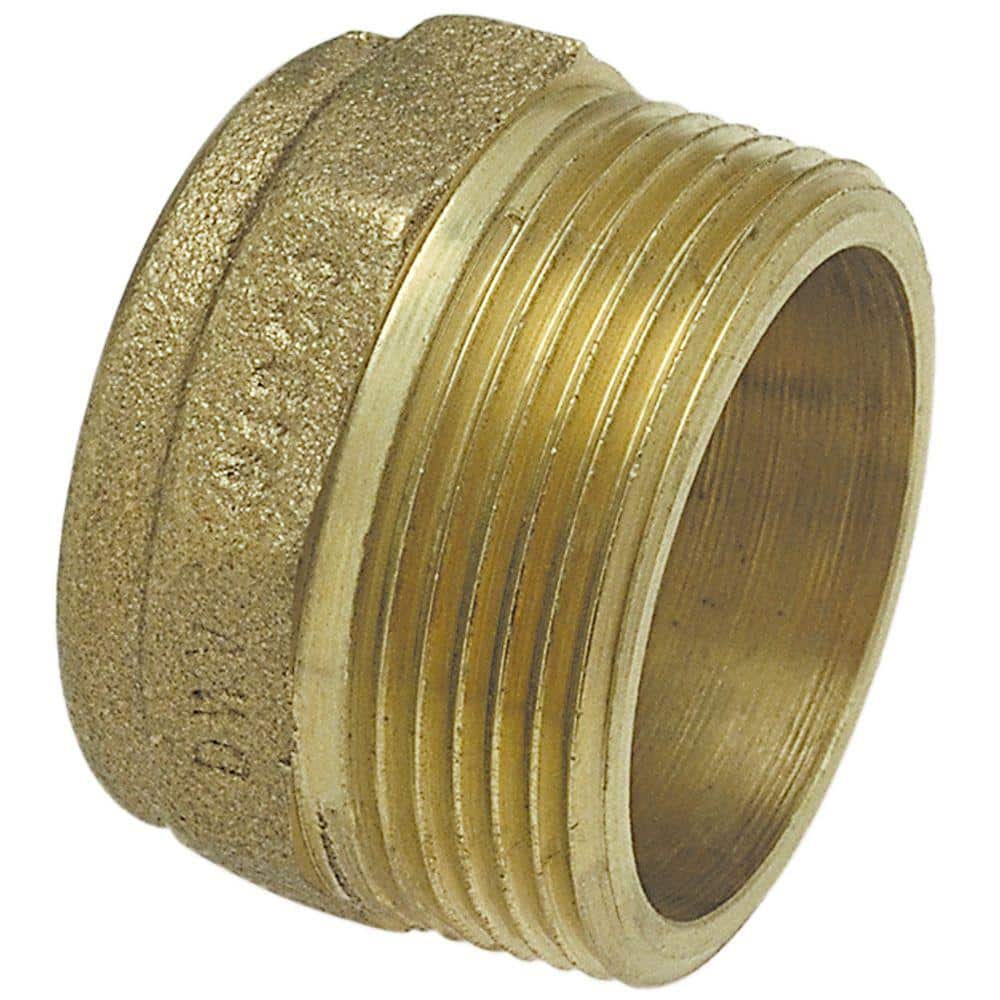 Everbilt 2 in. Bronze DWV Copper Cup MIP Male Adapter Fitting