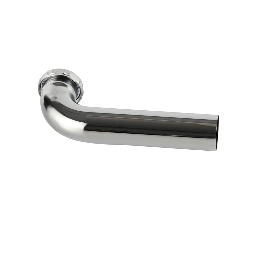 Everbilt 1-1/2in. x 7in. Chrome-Plated Brass Slip-Joint Sink Drain Outlet Waste Arm (3)