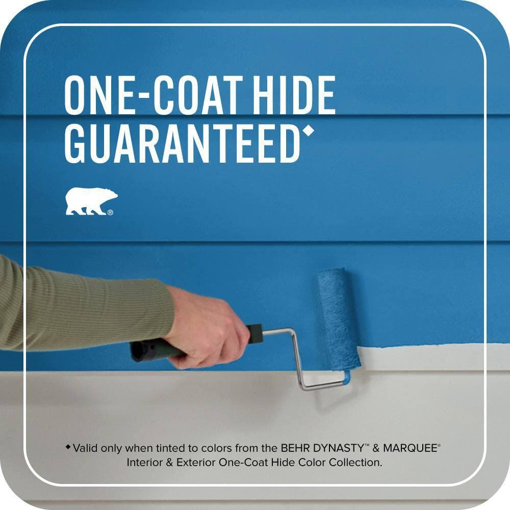 BEHR MARQUEE 1 gal. #560B-7 Cerulean Semi-Gloss Enamel Exterior Paint & Primer (3)