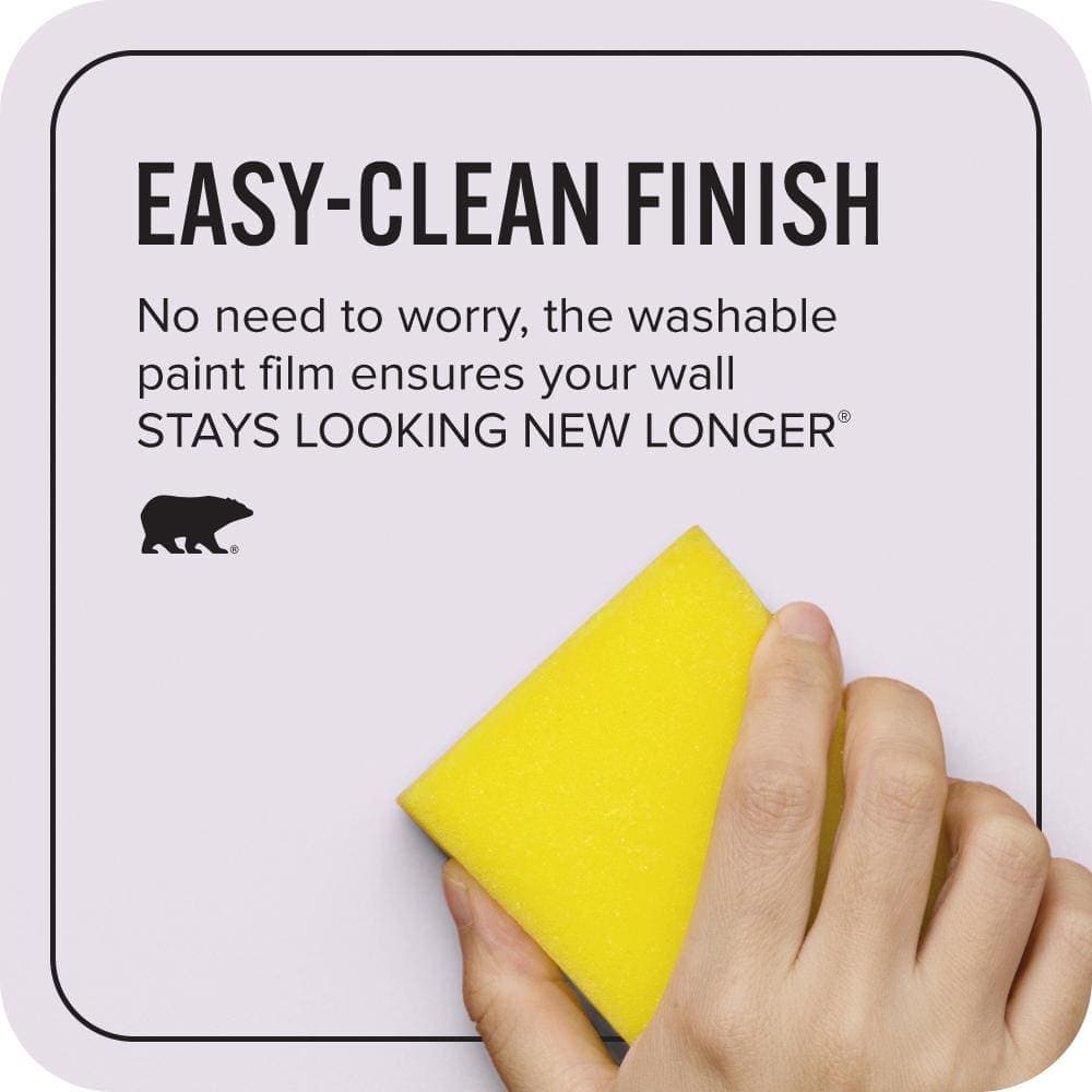 BEHR ULTRA 1 gal. #660C-1 Bubble Bath Extra Durable Satin Enamel Interior Paint & Primer (4)
