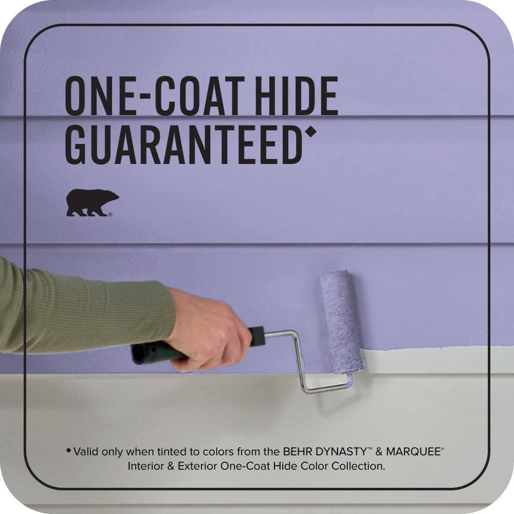 BEHR MARQUEE 1 gal. #630B-5 Majestic Violet Flat Exterior Paint & Primer (3)