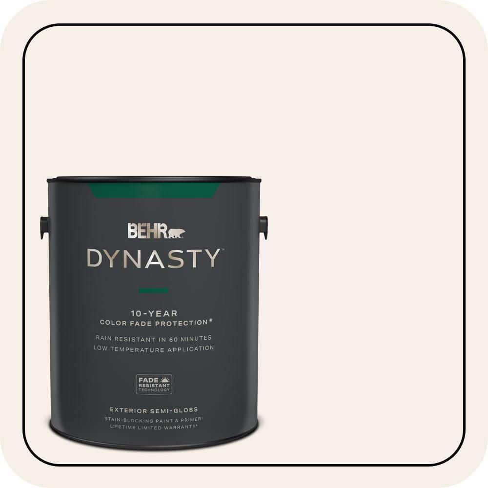 BEHR DYNASTY 1 gal. #PWN-35 Devonshire Semi-Gloss Exterior Stain-Blocking Paint & Primer