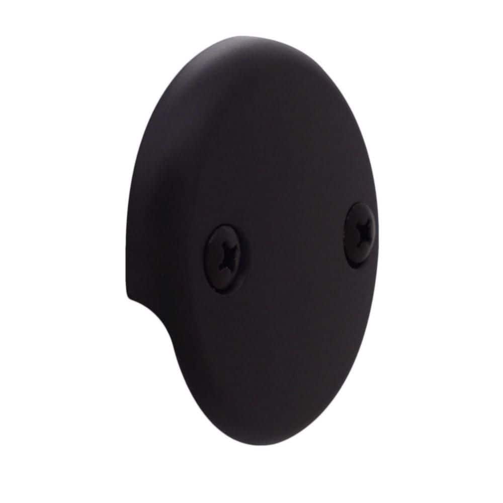 Westbrass 22 in. Direct Connect 17-Gauge Brass Waste and Overflow with Tip-Toe Drain Trim Oil Rubbed Bronze (2)