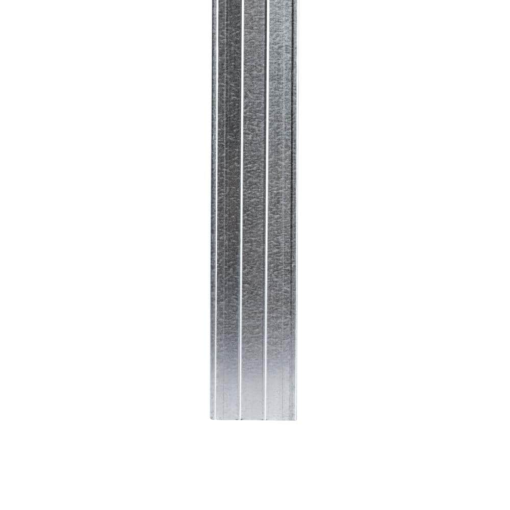 Gibraltar Building Products 3-5/8 in. x 10 ft. 20-Gauge Galvanized Steel Drywall Track (2)