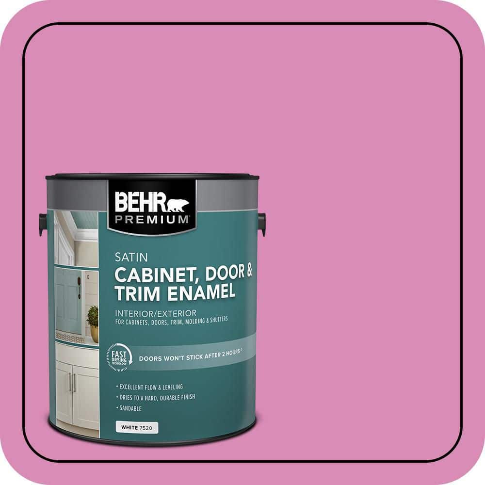BEHR PREMIUM 1 gal. #P120-3 High Maintenance Satin Enamel Interior/Exterior Cabinet, Door & Trim Paint