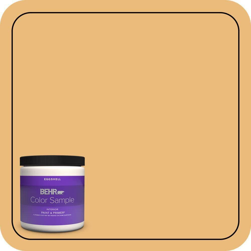 BEHR PREMIUM PLUS #BXC-61 Early Harvest Enamel Low Odor & Primer (1)