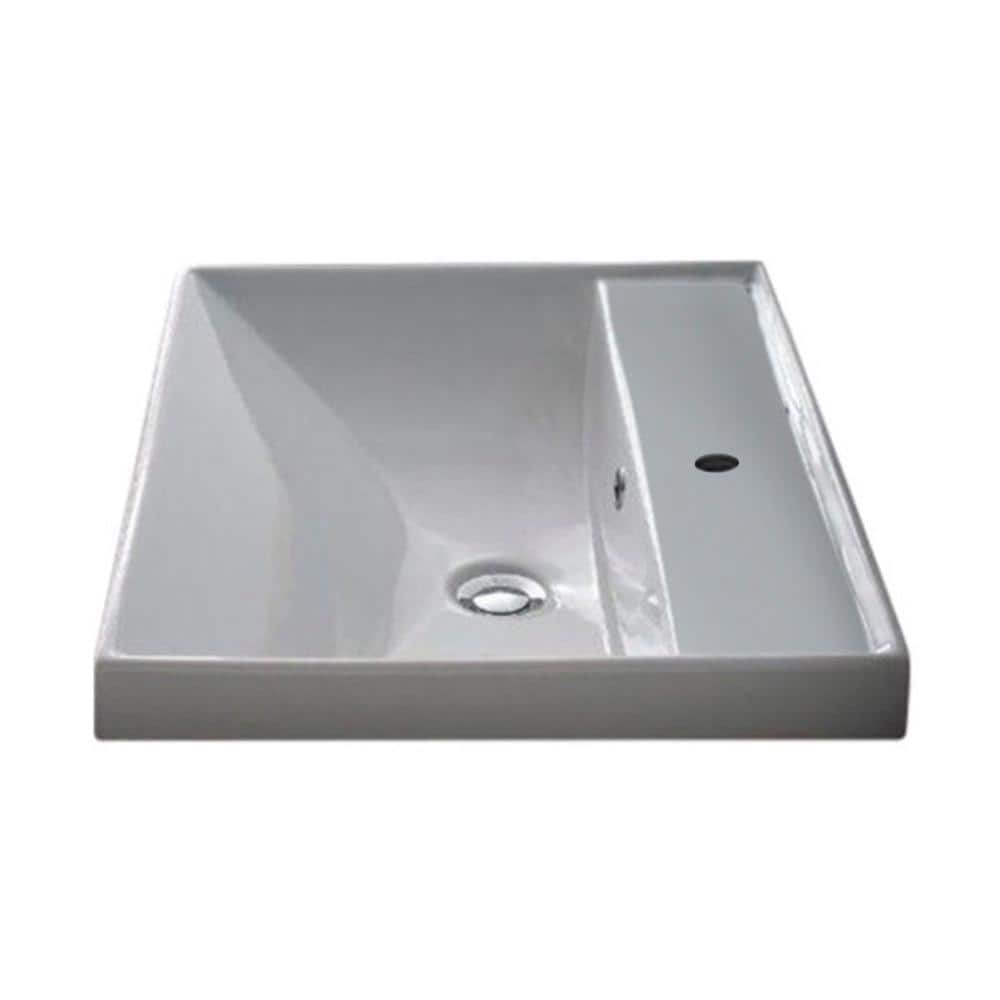 Nameeks ML Wall Mounted Bathroom Sink in White (1)