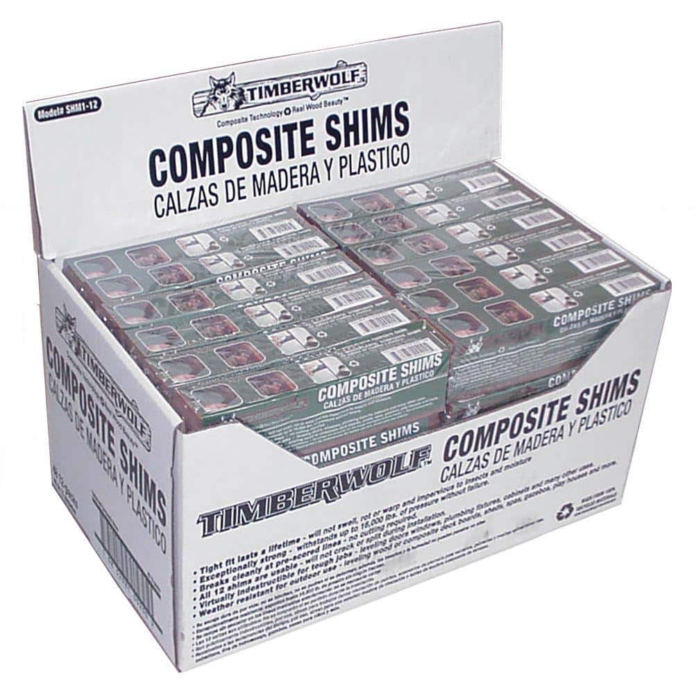 Unbranded 8 in. Composite Shim (12-Bundle) (3)