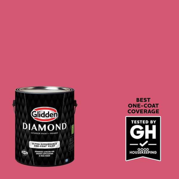 Glidden Diamond 1 gal. PPG1184-6 Kenny's Kiss Eggshell Interior Paint with Primer (2)
