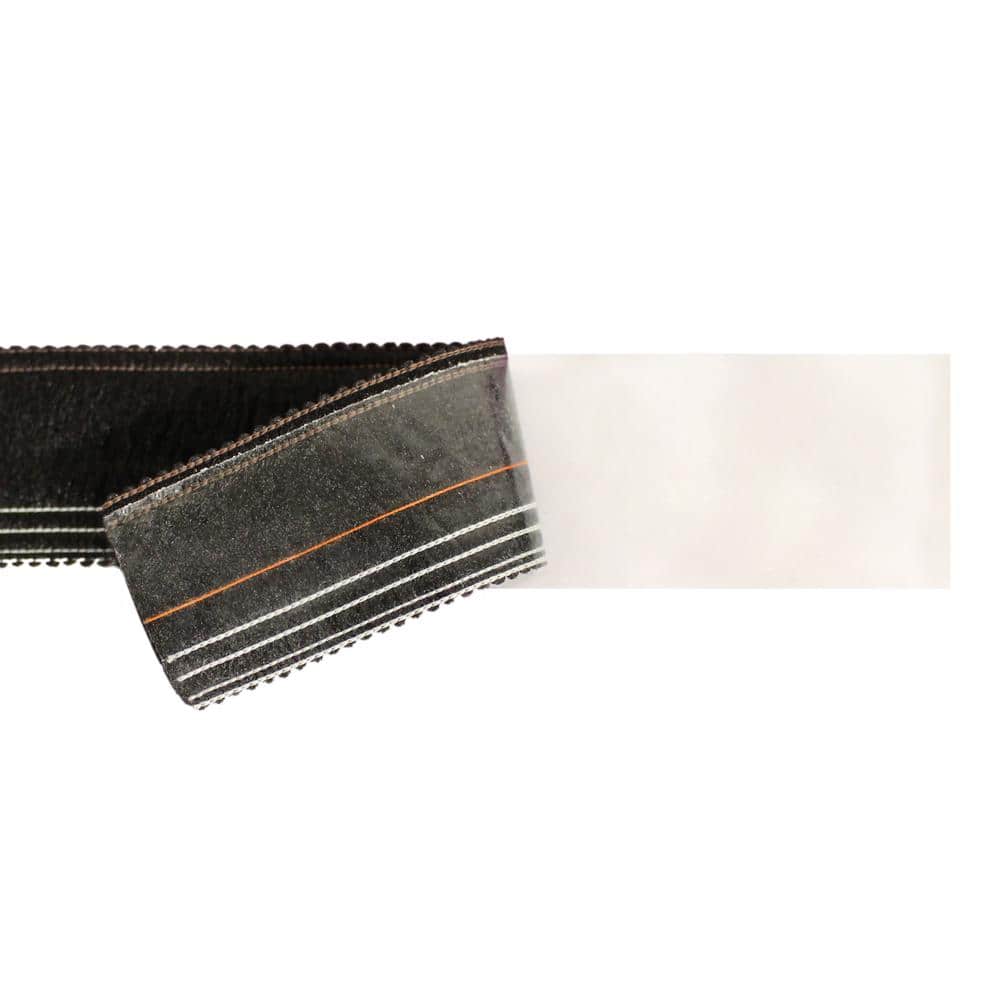 Unbranded Charcoal 1.5 in. x 30 in. Rug Runner Edge (3)
