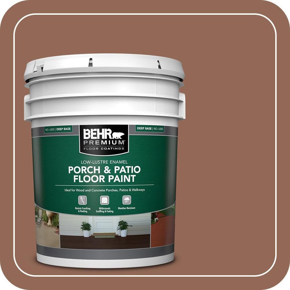 BEHR PREMIUM #S190-6 Low-Lustre Enamel Interior/Exterior Porch and Patio Floor Paint (1)