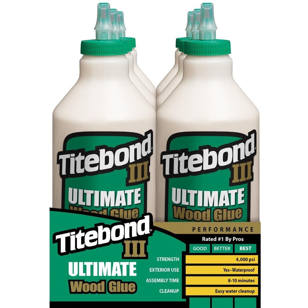 Titebond III 1 qt. Ultimate Wood Glue (6-Pack)