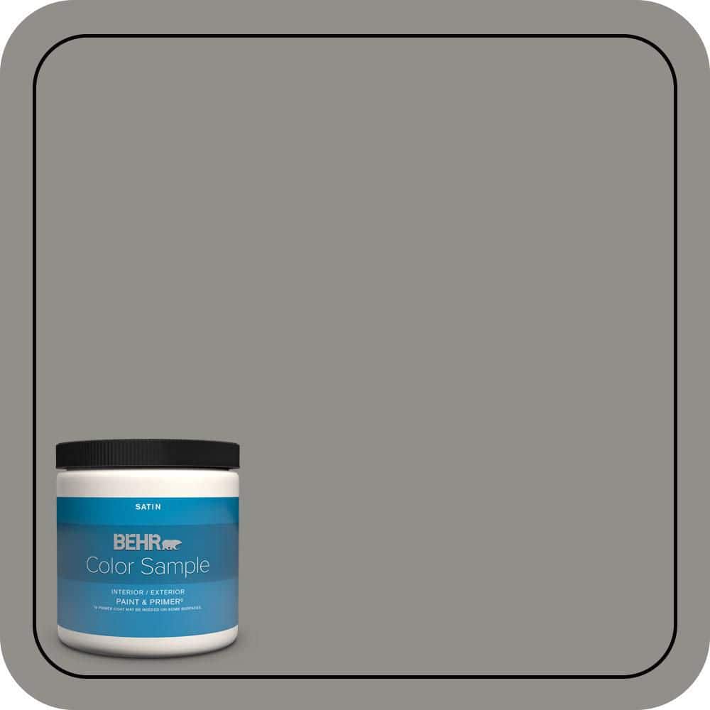 BEHR PREMIUM PLUS #HDC-AC-19 Grant Gray Enamel Low Odor & Primer
