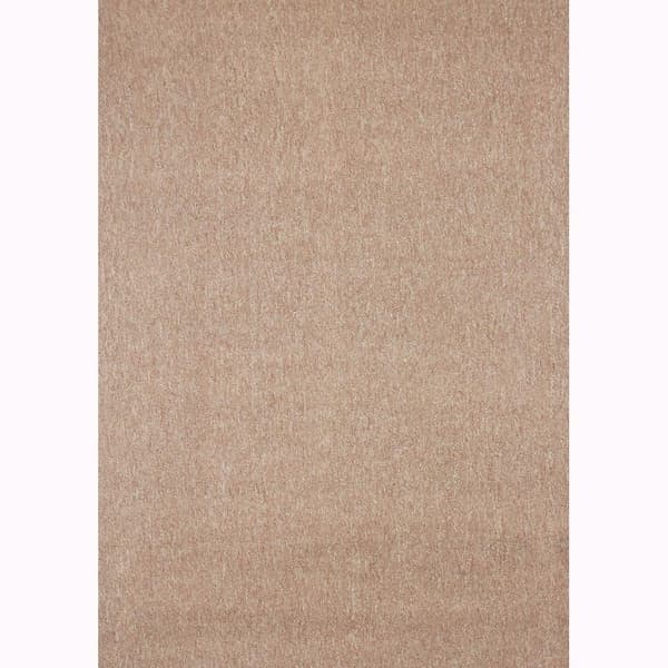 TrafficMaster Heavy Traffic Textured Beige 8 ft. x 12 ft. Indoor Area Rug
