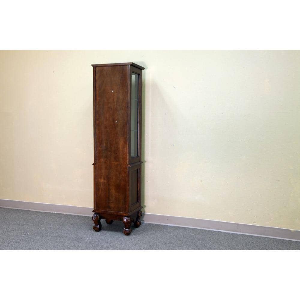 Bellaterra Home Bevington 18 in. W x 67 in. H x 14 in. D Bathroom Linen Storage Cabinet in Walnut (3)