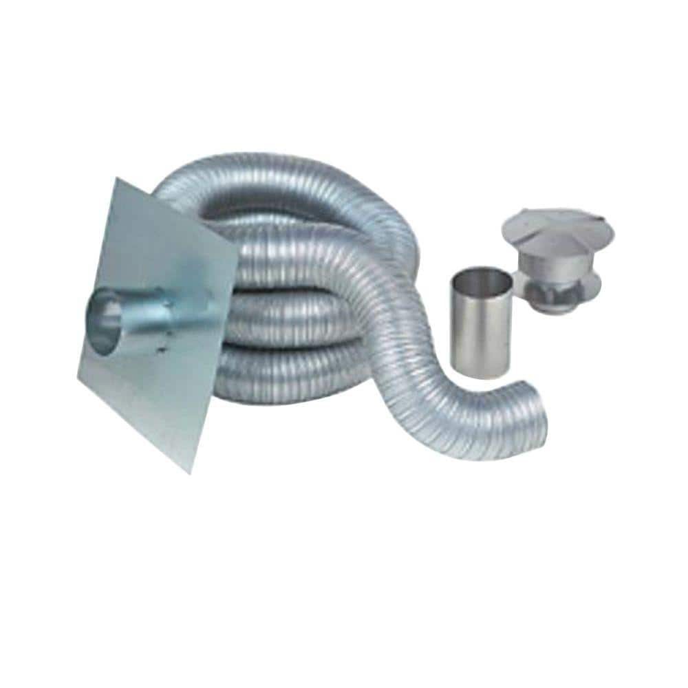 Z-Flex 4 in. x 35 ft. Gas Aluminum Chimney Liner Kit