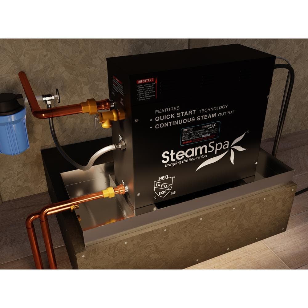 SteamSpa Stainless Steel Water Collecting and Drainage Pan (2)