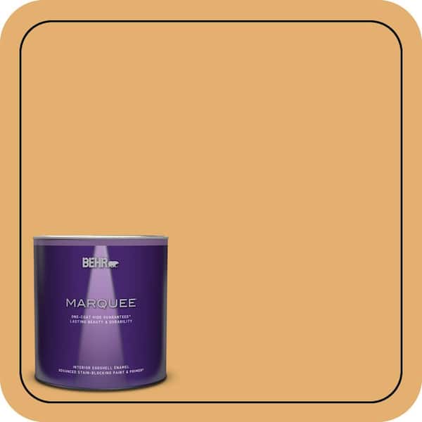 BEHR PREMIUM PLUS #M260-5 Mac N Cheese Enamel Low Odor & Primer (4)