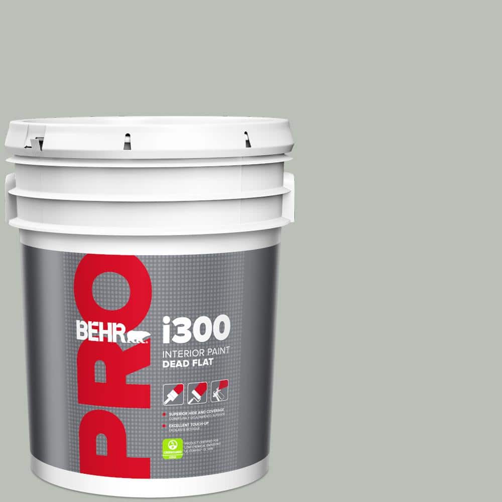 BEHR PRO 5 gal. #T16-11 Celadon Dead Flat Interior Paint