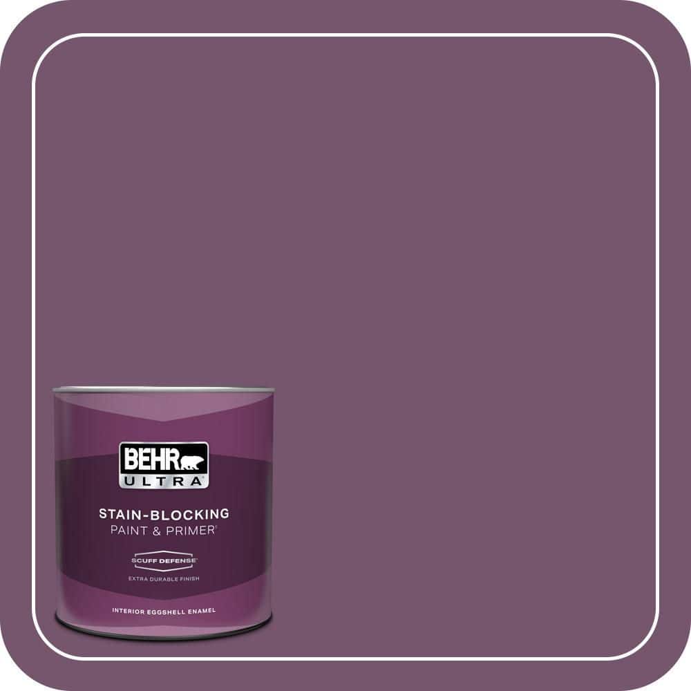 BEHR ULTRA 1 qt. #PMD-87 Exotic Orchid Extra Durable Eggshell Enamel Interior Paint & Primer