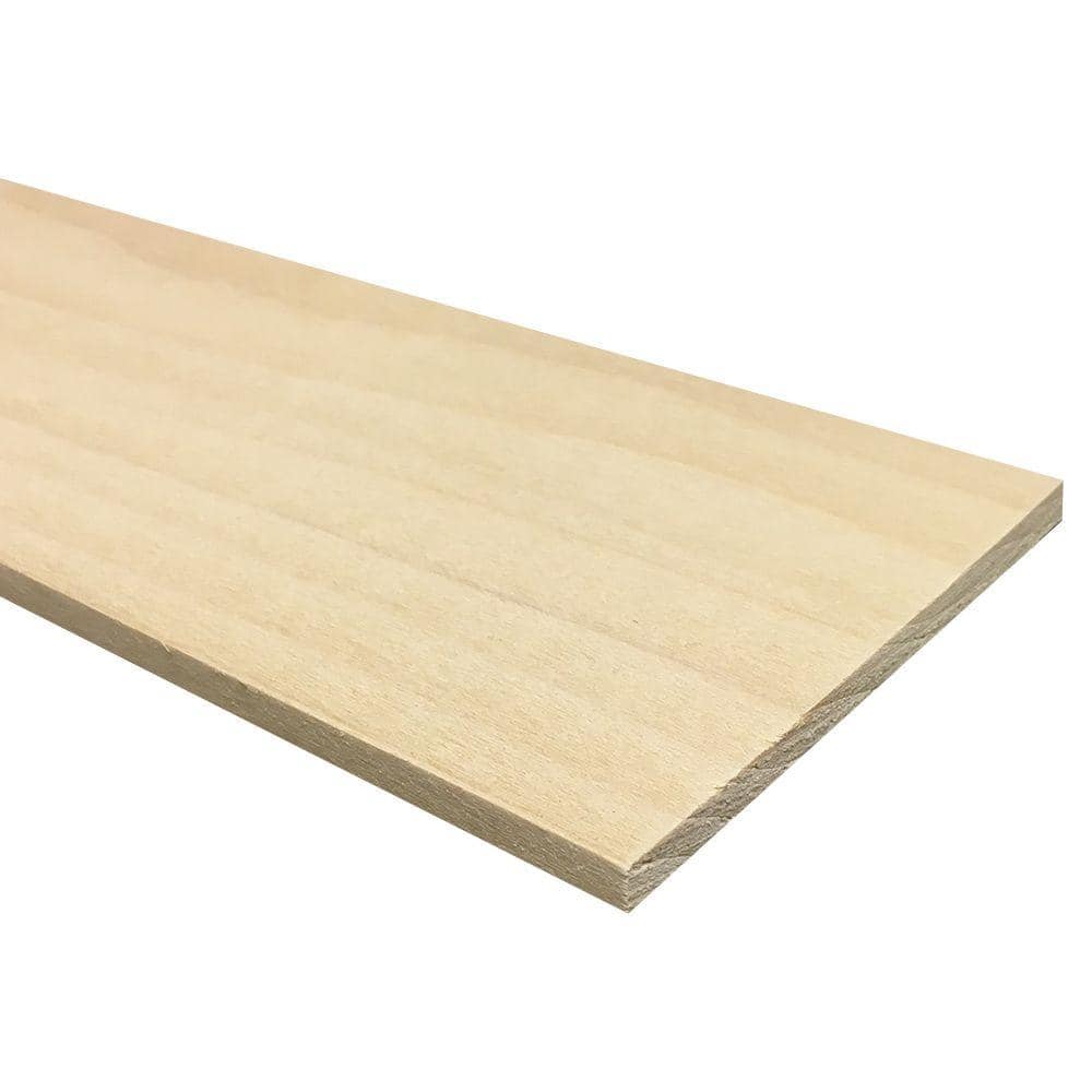 Weaber 1/4 in. x 4 in. x 4 ft. S4S Poplar Board