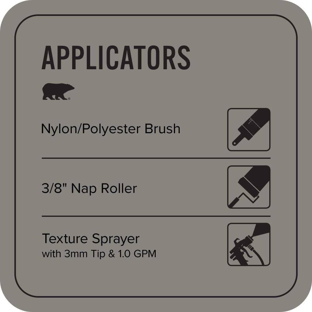 BEHR PREMIUM #PPU8-22 Textured Low-Lustre Enamel Interior/Exterior Porch and Patio Anti-Slip Floor Paint (4)