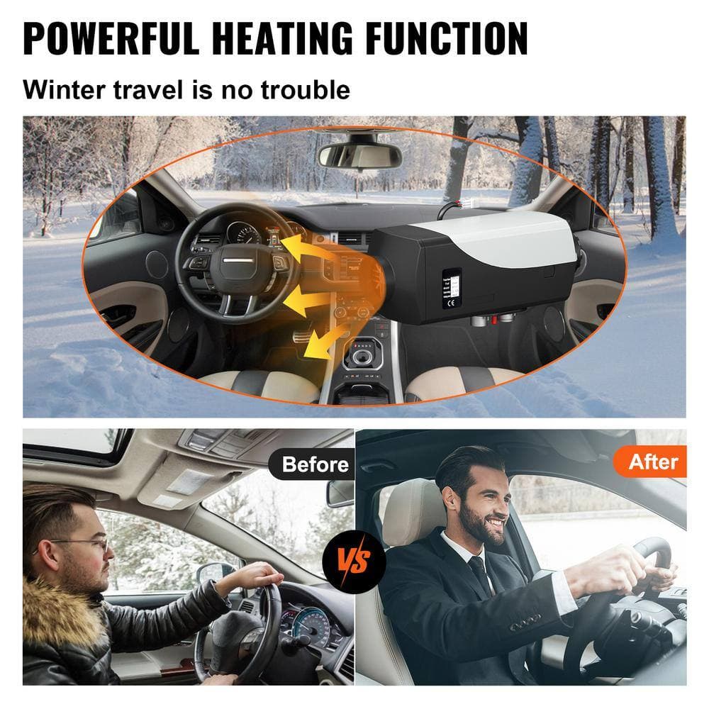 SVOPES Diesel Heater Air Heater, 27297 BTU Black Diesel Compact Forced Air Diesel Portable corded Space Heater with natural gas (3)