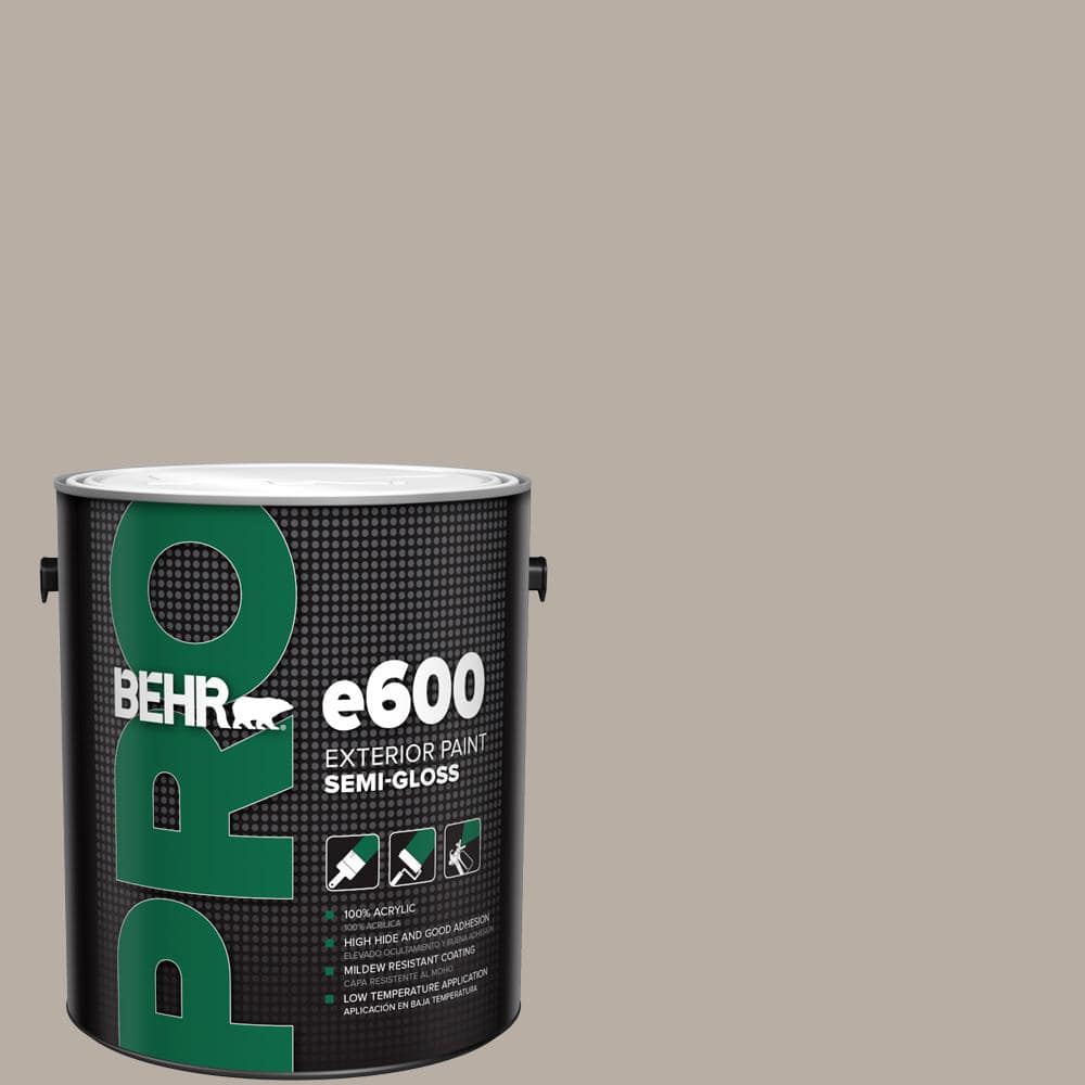 BEHR PRO 1 gal. #T18-08 Off The Grid Semi-Gloss Exterior Paint