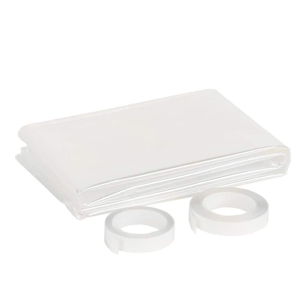 M-D Building Products 42 in. x 62 in. Shrink and Seal Film Weatherstrip Window Kit